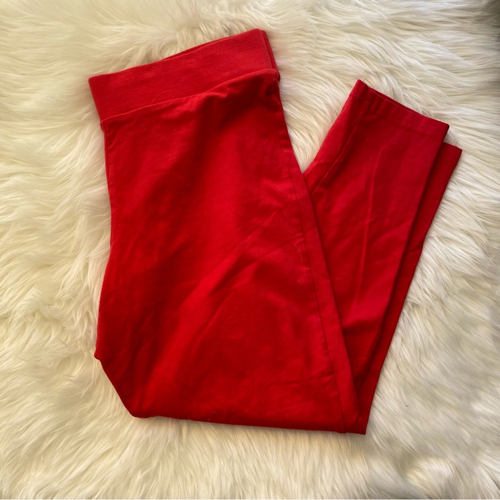 torrid red leggings